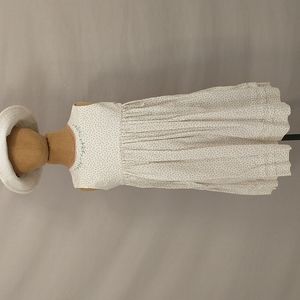 Vintage Cotton Dress Petite Print Old Fashioned Feminine Girls sz 5 Pink Flowers